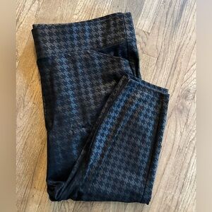 Black Houndstooth Pants